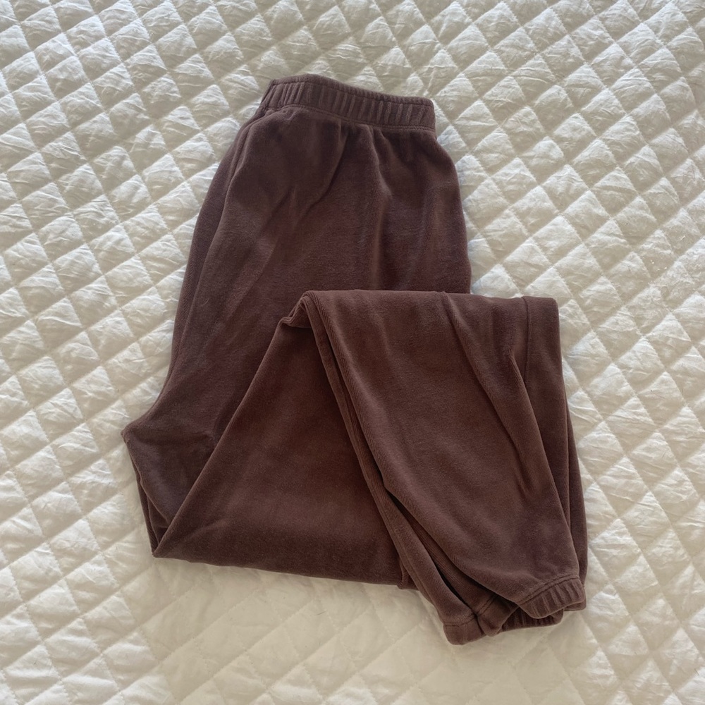 Aerie velour jogger
